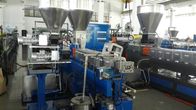 Twin Screw Reprocessed Plastic Granules Machine , Plastic Recycling Equipment