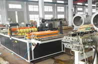 PVC Colorful Plastic Roof Tile Machine Roof Tiling Equipment Double Screw Extruder