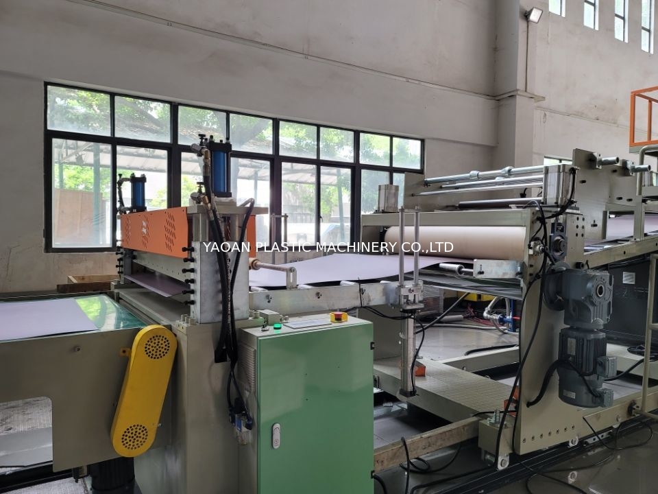 PC ABS Luggage Sheet Extrusion Machine , Trolley Case Sheet Extrusion Machine