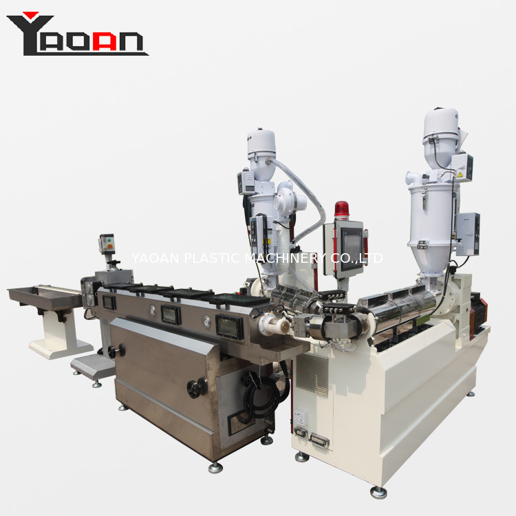 30-60kg/H Infusion Medical Pipe Machine 22 - 30kw Power Extrusion Capacity
