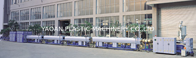 37Kw Motor Plastic Pipe Extrusion Machine HDPE Pipe Extrusion Machine Line