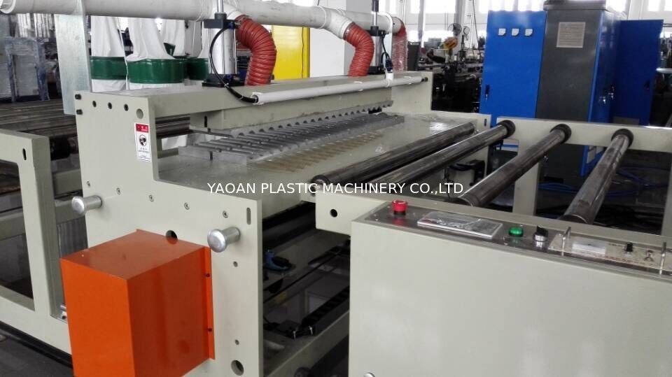 200kw Plastic Roof Tile Machine , Tile Production Line Twin Screw Plastic Extruder