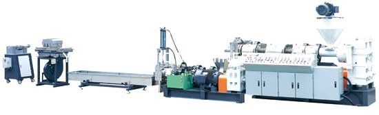 PP Plastic Flakes Recycling Machine , Plastic Granules Manufacturing Machine