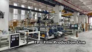 Boost Shoe Production: 75 TPU EVA Twin Screw Extruder TPU EVA Film Production Line