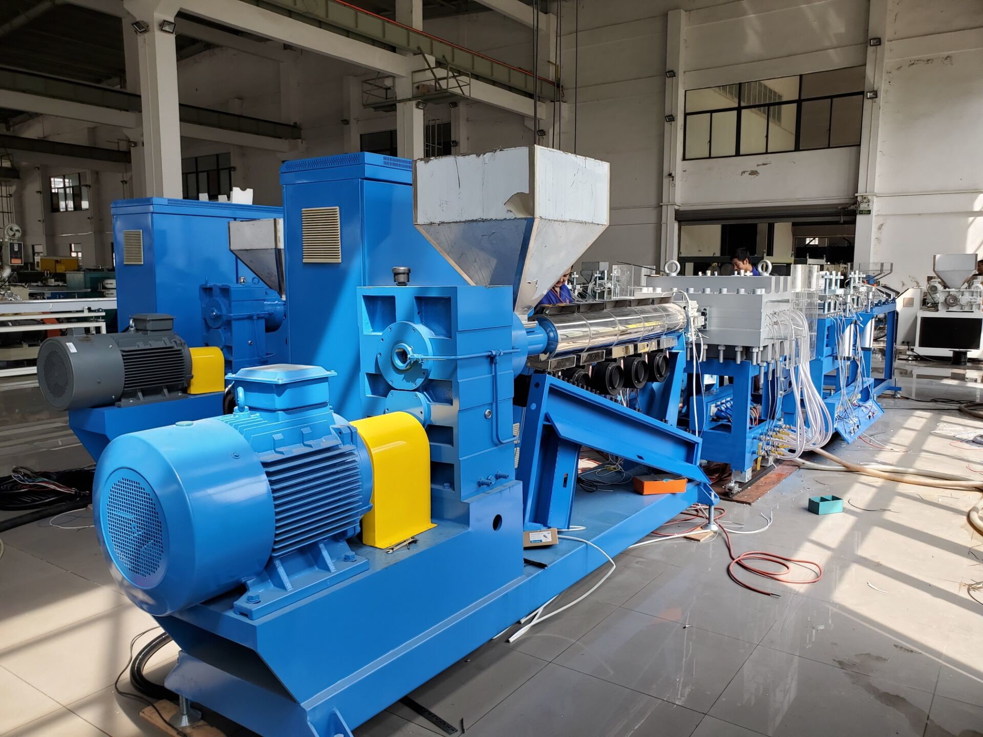 POM Super Thick Board Extrusion Machine , High Impact Plastic POM Sheet