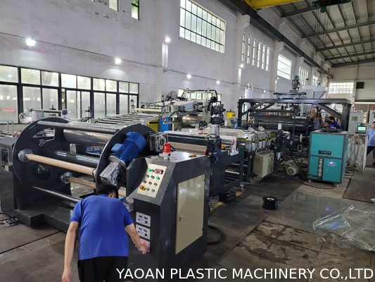 600kgs/Hr APET PETG Folding Printing Sheet Extrusion Line 1550mm