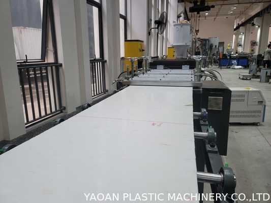 PET Board / PET Sheet Single Screw Extrusion Machine 25mm Thickness
