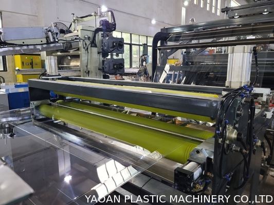 PLC Control PET Sheet Extrusion Machine 10-100rpm Screw Speed