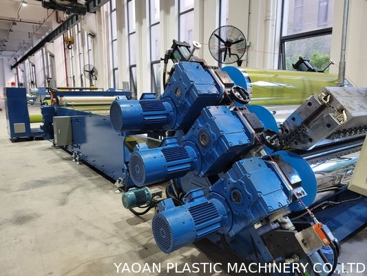 CE Certified Plastic Sheet PLC Extrusion Machine 500kg/H 100rpm
