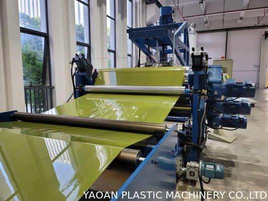 160kw Plastic PP Sheet Extrusion Machine With 100mm Screw Diameter