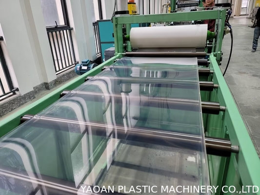 AF-650mm TPU Supercritical Sheet Extrusion Line Machine For Shoes Material