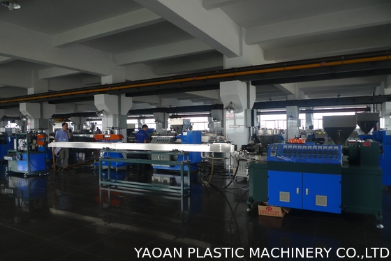 Easy Operate Plastic  Drinking Straw Making Machine Blue Machine Color