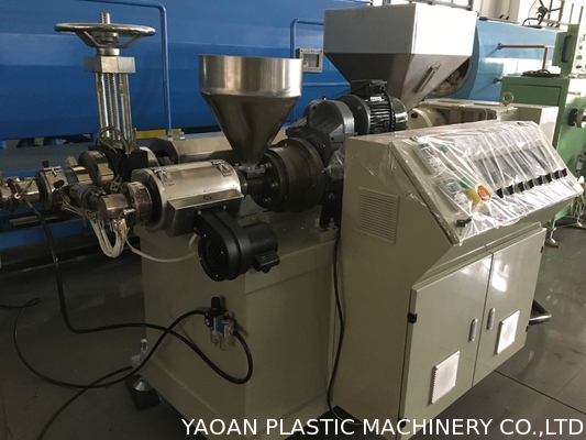 PP Drinking Straw Extrusion Machine For 3 Colors Straw Making