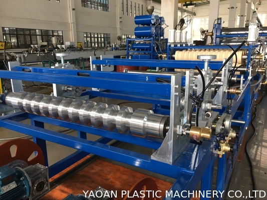 PC Transparent Wave Roof Making Machine , Corrugated Roofing Machine Different Width
