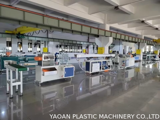 High Output PP PC PETG Capillary Tube Extrusion Machine For Medical Pipe And Drinking Straw Production