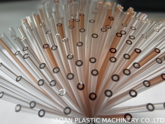 PP PC PETG PCTG Capillary Tube Small Straw Extrusion Machine