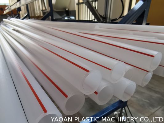 Plastic PE HDPE PPR Water Gas Oil Supply Pipe Tube Extrusion Production Line Single Screw Extruder Hose Making Machine