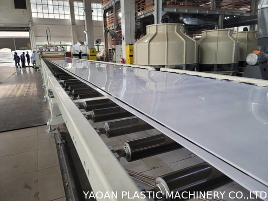 HDPE PP Thick Sheet Extrusion Machine 3-25mm Siemens PLC Computerized